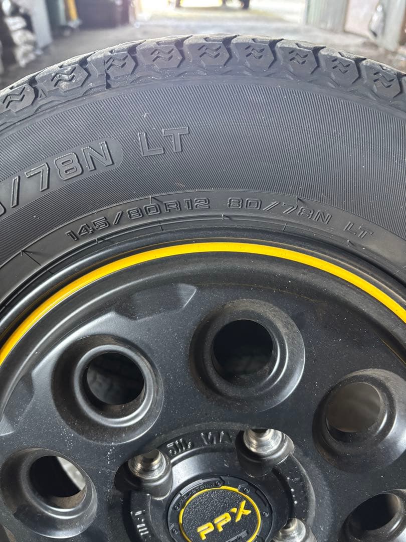 ハイゼット タイヤホイールセット　SUPER VAN 356