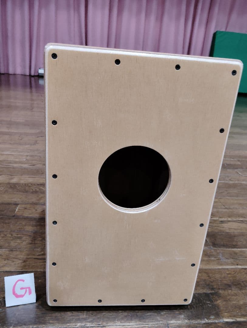 KS STUDIO カホン 青色 巾着型ケース付き