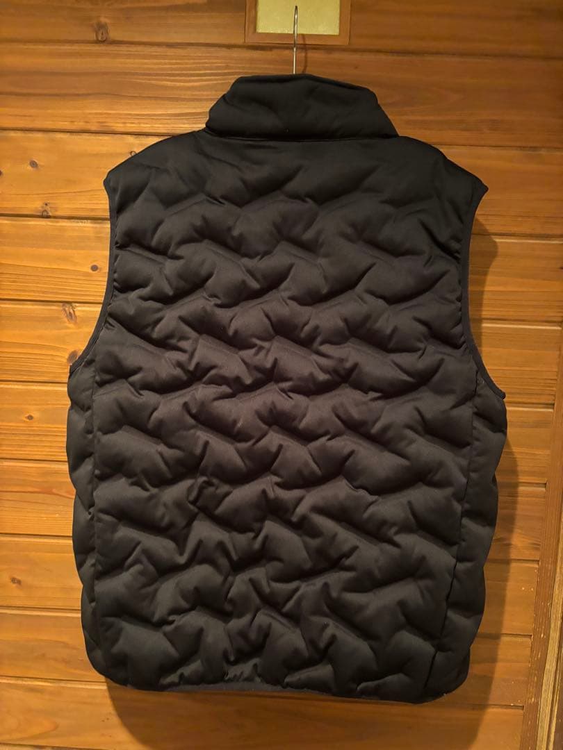 MACTOOLS マックツール シームレスベスト ブラック×ホワイト　Lサイズ