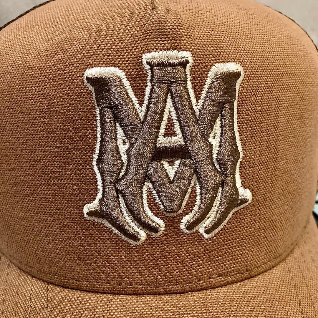 新品正規品 AMIRI MA OUTLINE TRUCKER HAT キャップ
