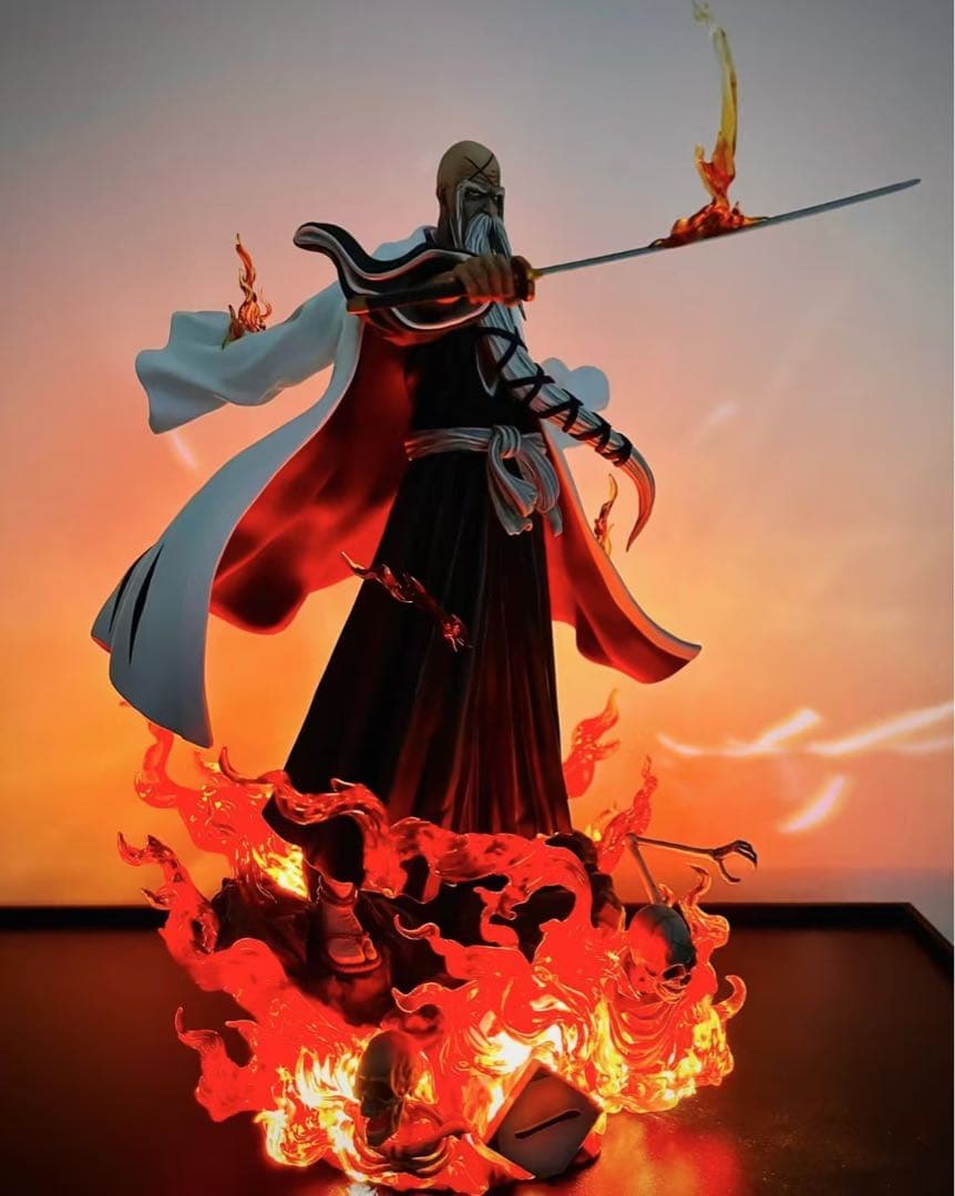 BLEACH 山本元柳齋重國 ガレージキット ガレキ スタチュー③