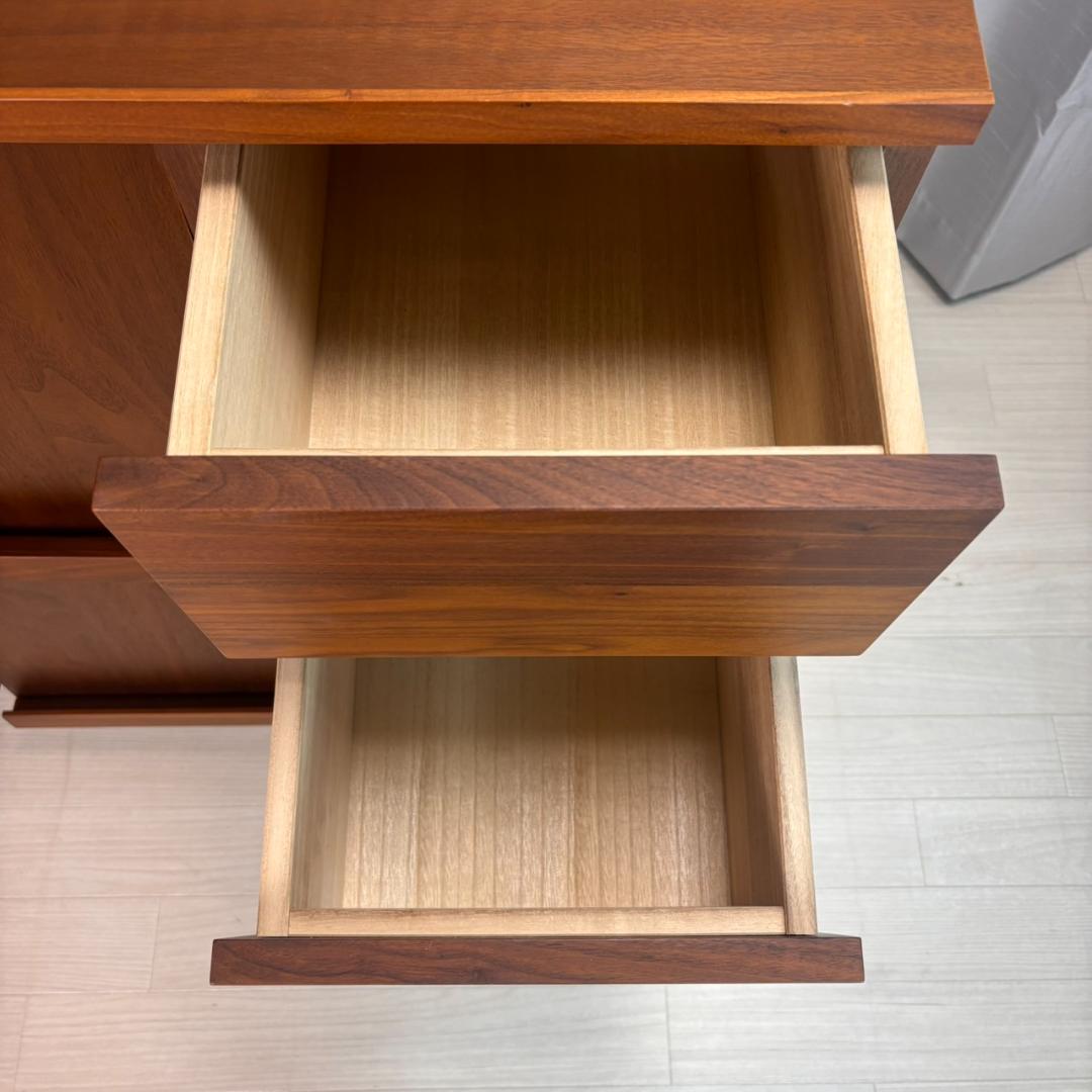 美品 高野木工 LECCE 105マガジンレコードラック ウォルナット