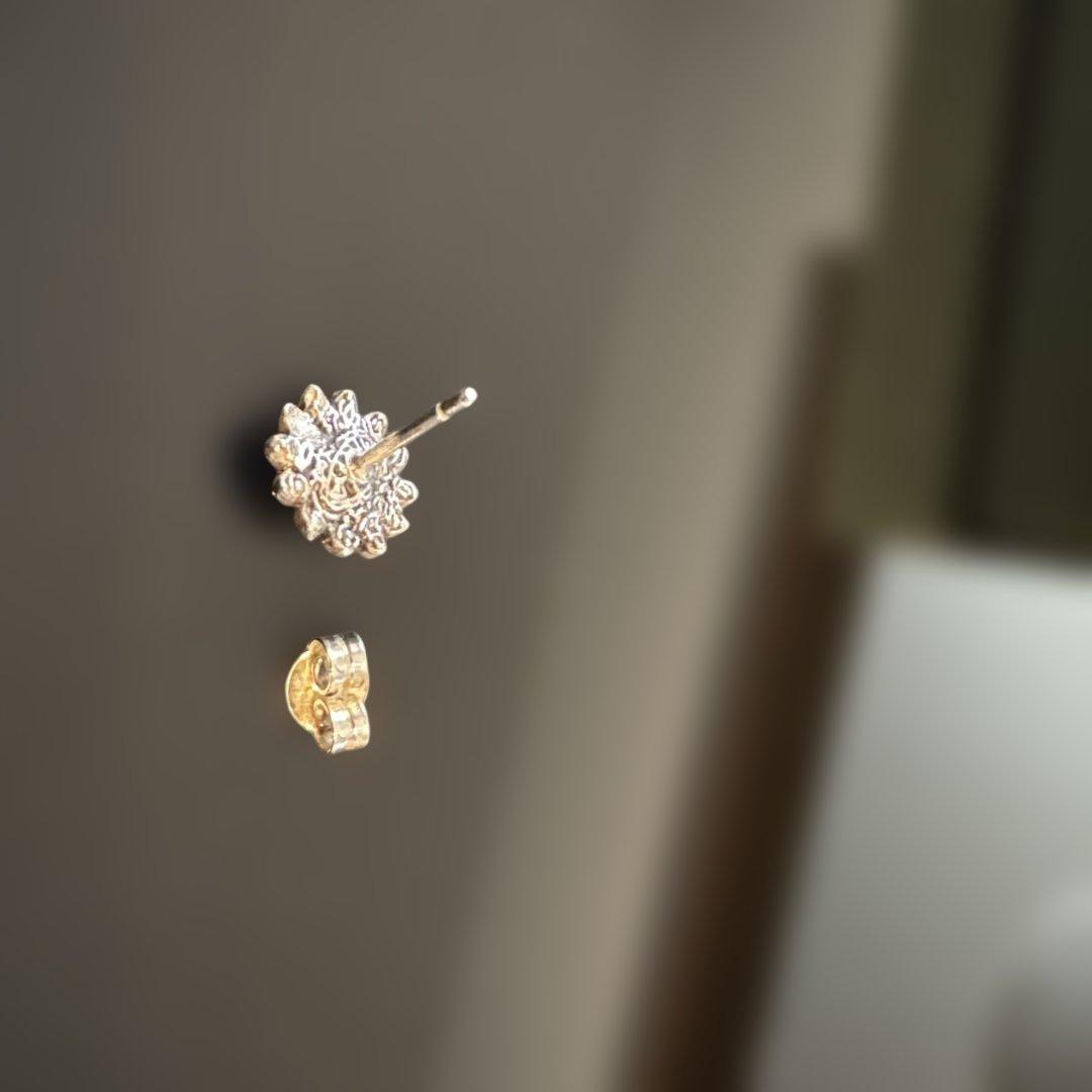 ✨️GUCCI earring✨️グッチピアス SV925 フラワー 花 片耳
