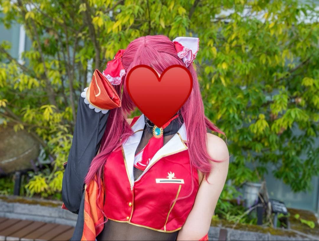 宝鐘マリン コスプレ 通常衣装 ウィッグ