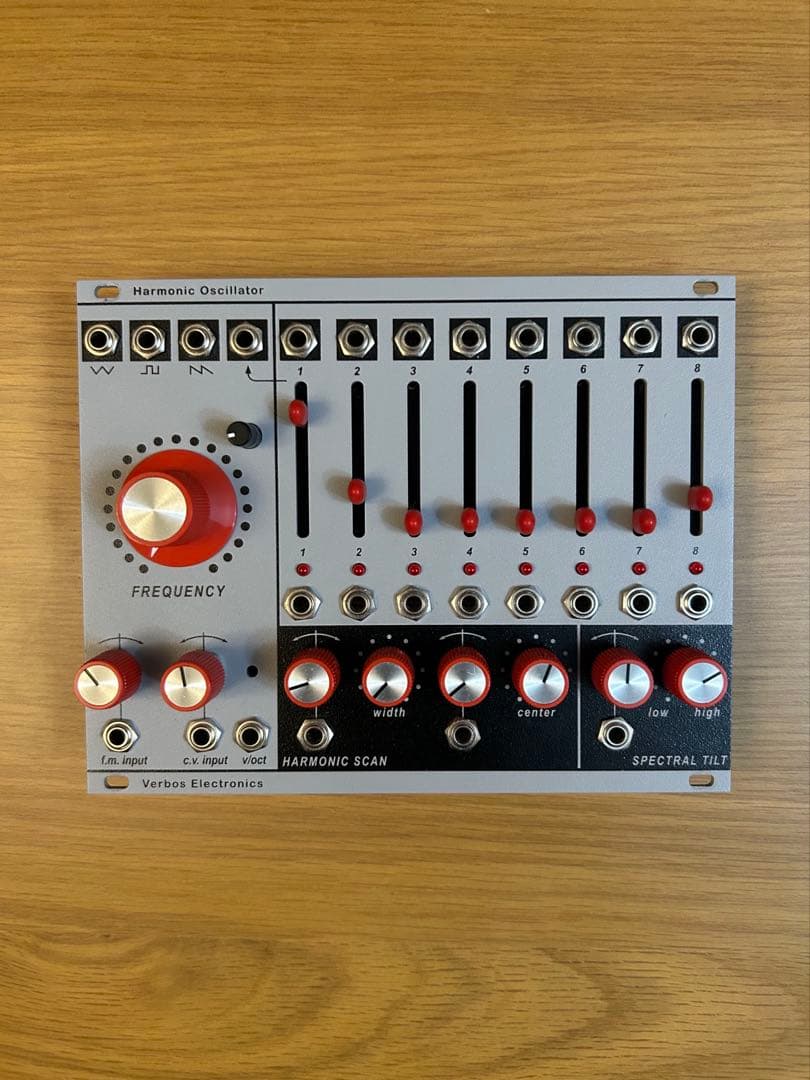 Verbos Harmonic Oscillator モジュラーシンセサイザー