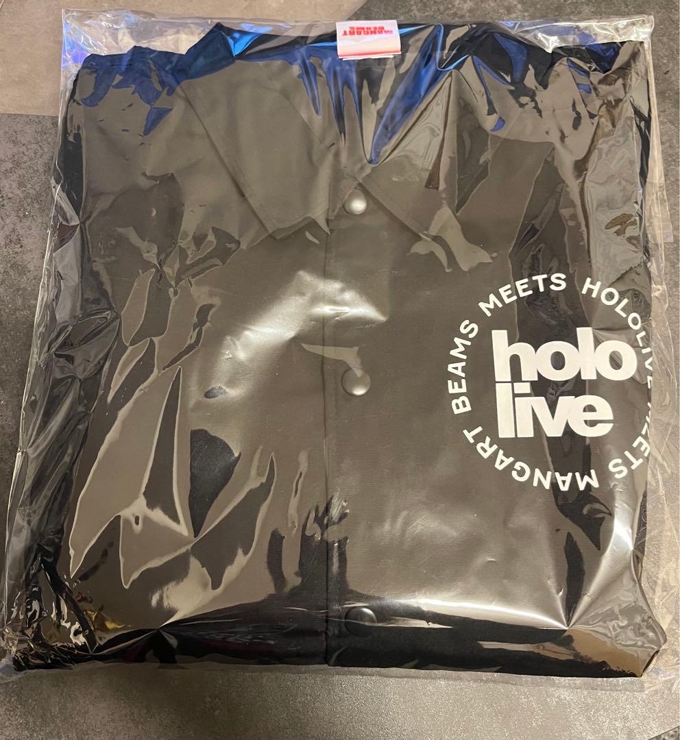 ホロライブ　BEAMS SUPER EXPO 2022 ロゴコーチジャケット