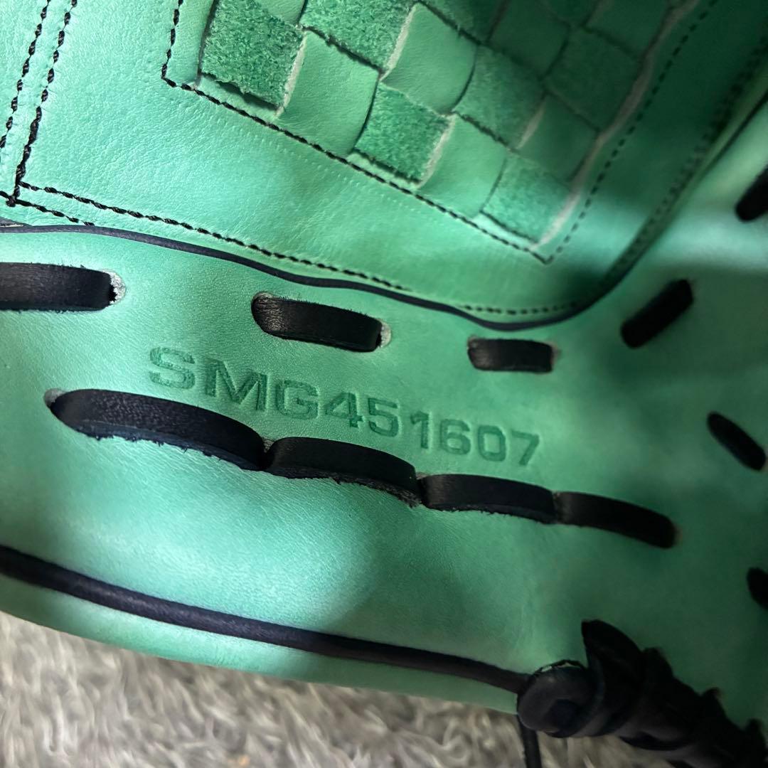 【未使用級】SSK 限定 一般軟式グローブ オールラウンド グリーン ネイビー