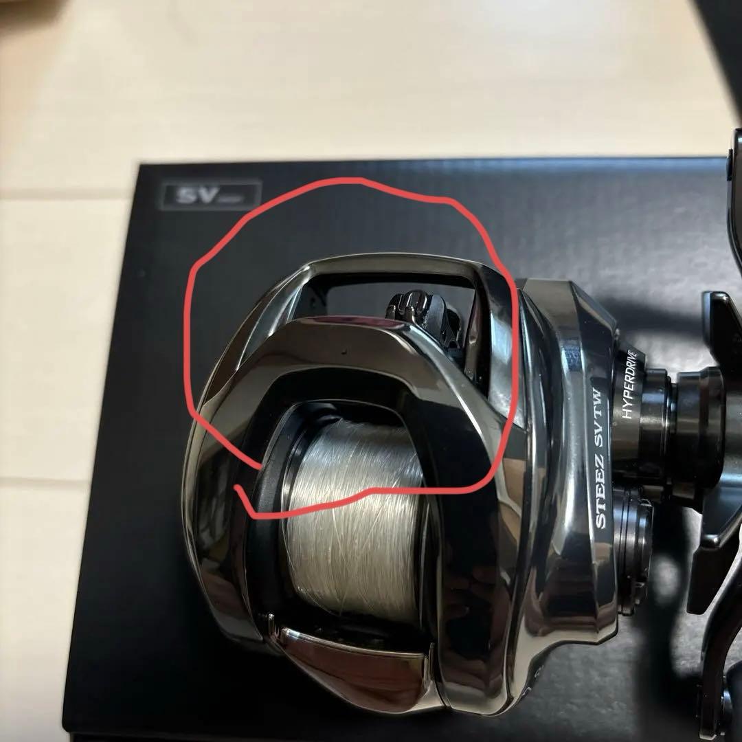 24スティーズSV TW 100H ベイトリール