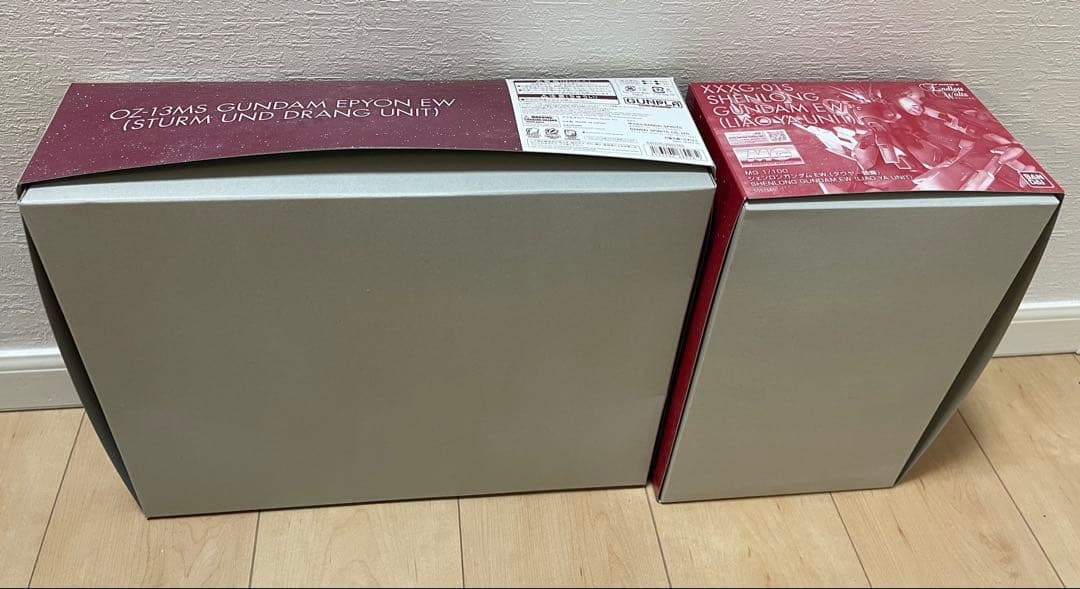 特限〜P還元中 MGガンダムエピオン&シェンロンガンダムセット