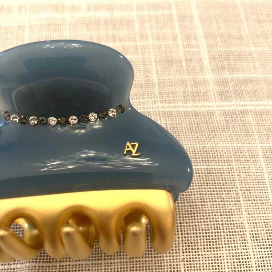 アレクサンドルズアリ(ALEXANDRE ZOUARI) ブルー　ヘアクリップ