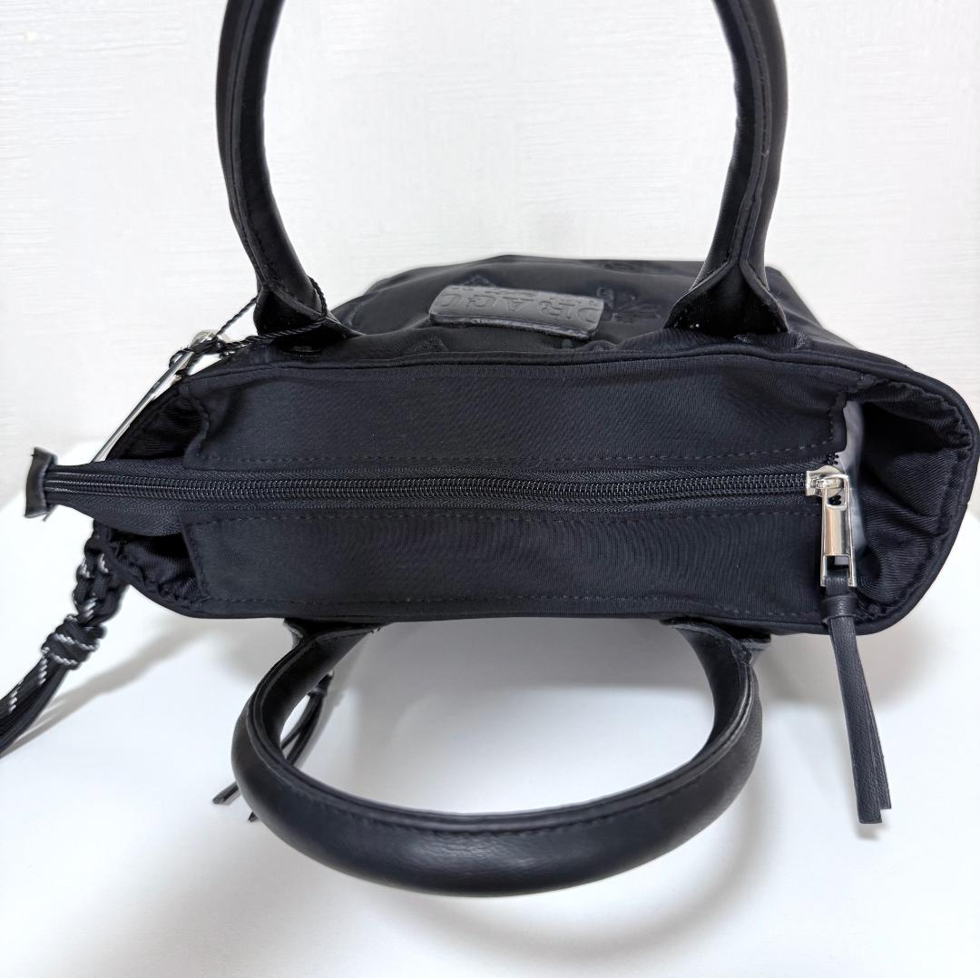 新品 ダンスウィズドラゴン モノグラム 刺繍 カートバッグ