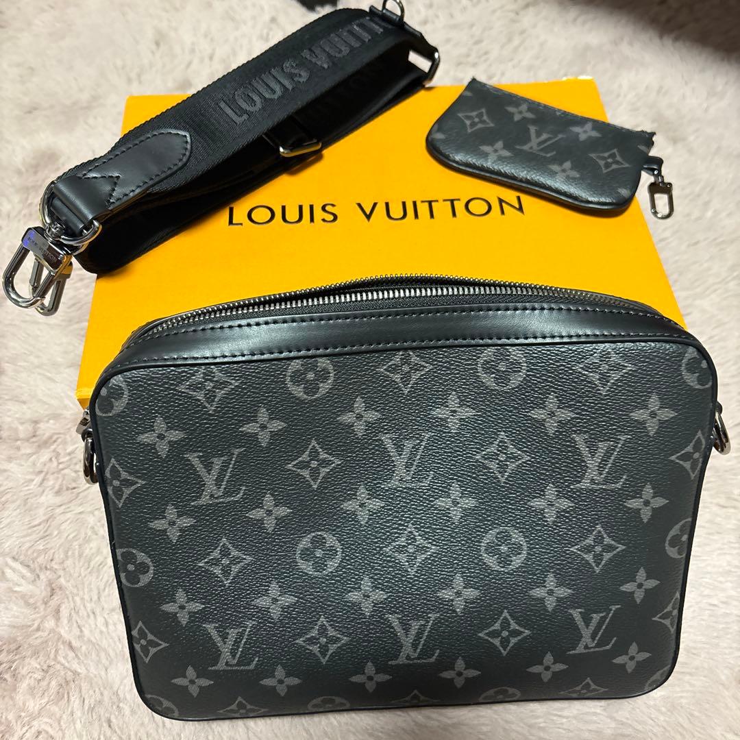 LOUIS VUITTON ブラック ショルダーバッグ