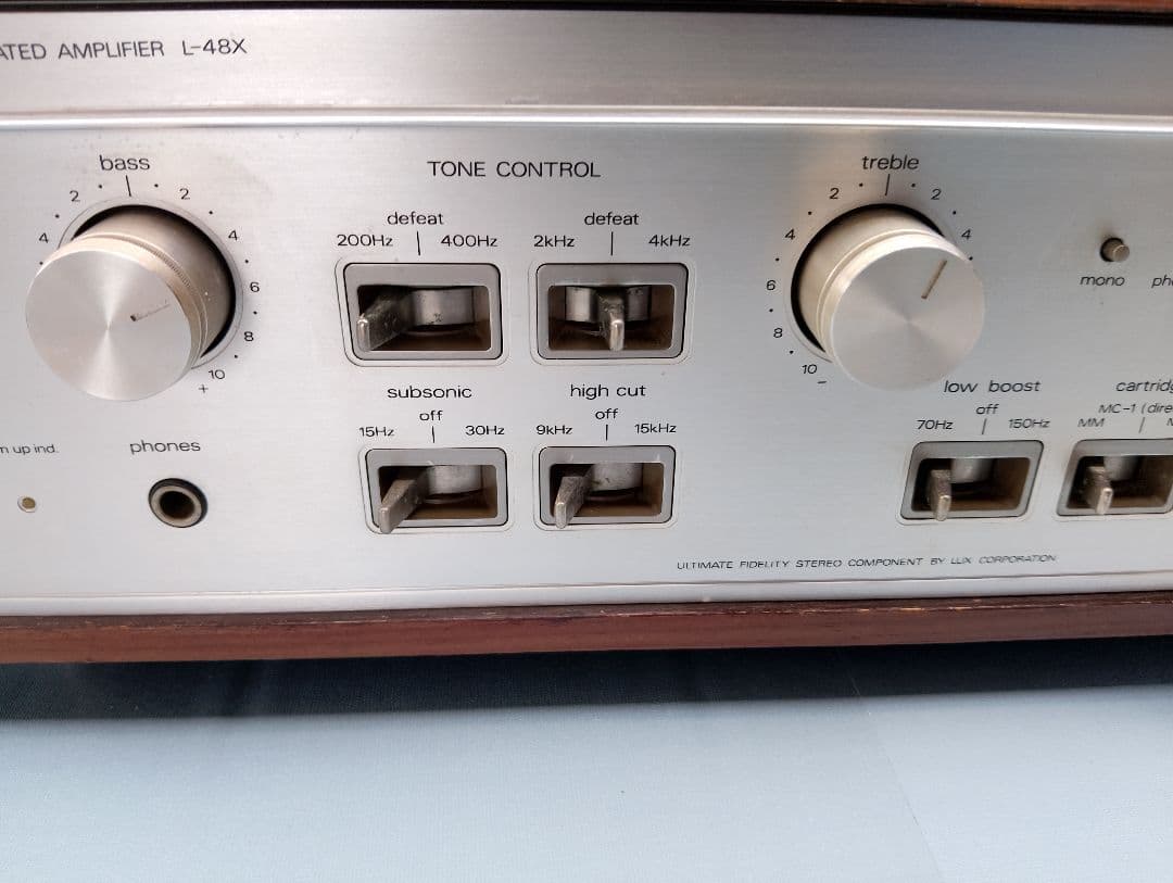 LUXMAN L-48Xプリメインアンプ（ よ5)