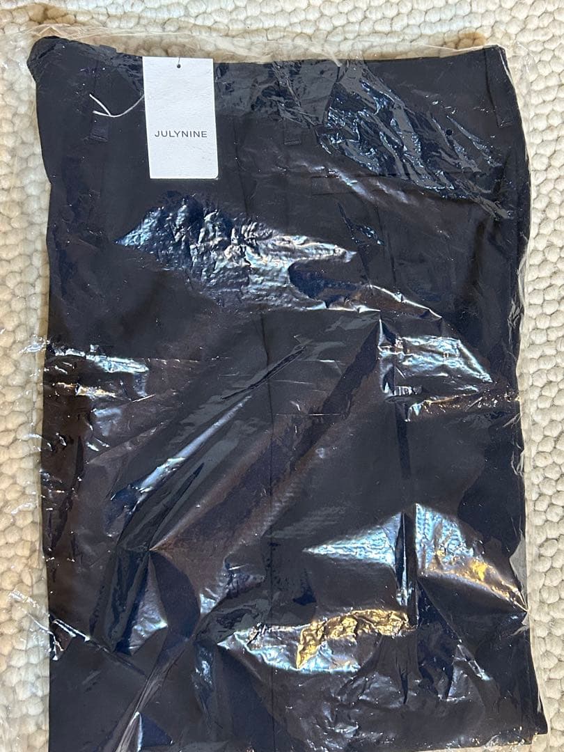 新品　JULY NINE チノパン　ネイビー　S