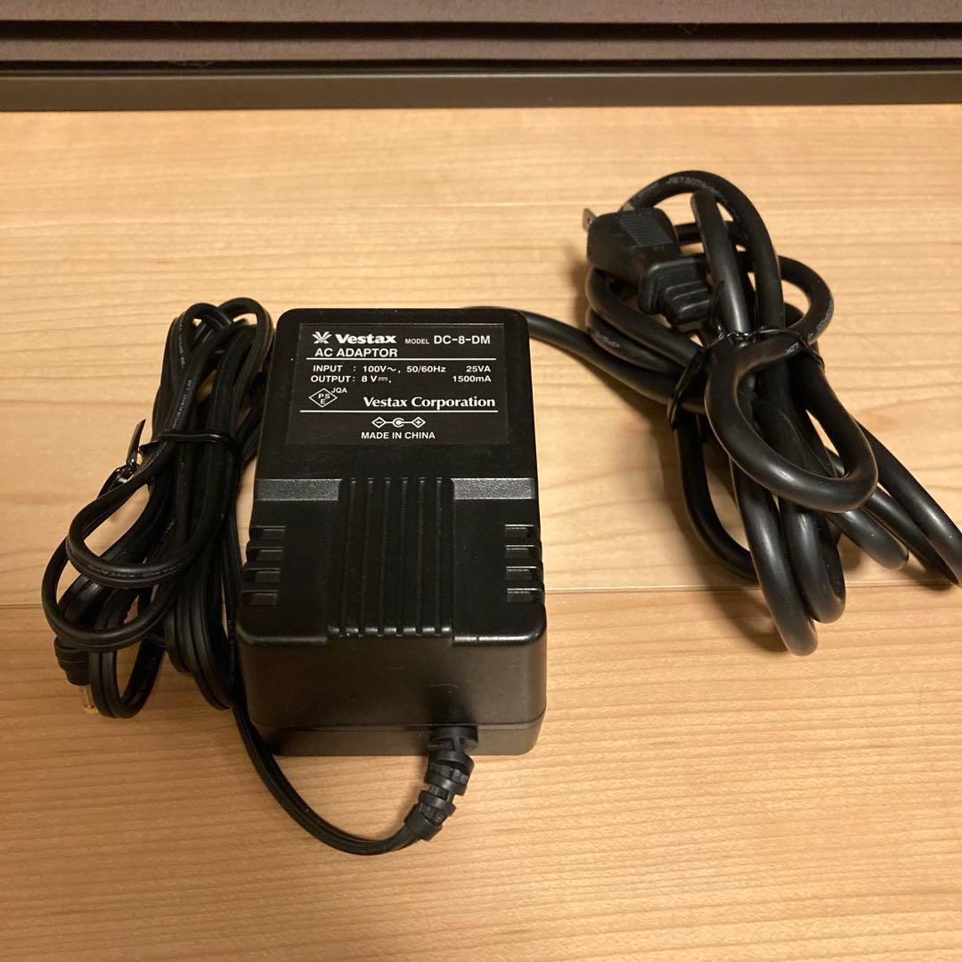 Vestax CDX-05 ベスタクス CDJ 純正アダプター付き