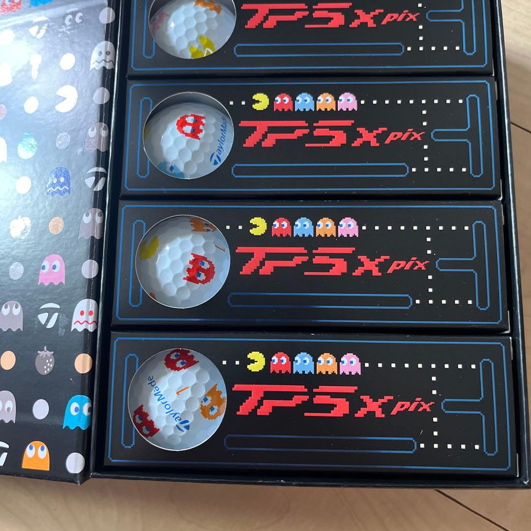 TAYLORMADE TP5X pix PAC-MANデザイン 12個入り