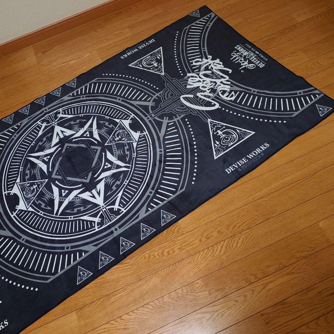 DEVISE WORKS デバイスワークス コット用ビックタオル デバイス紋章柄