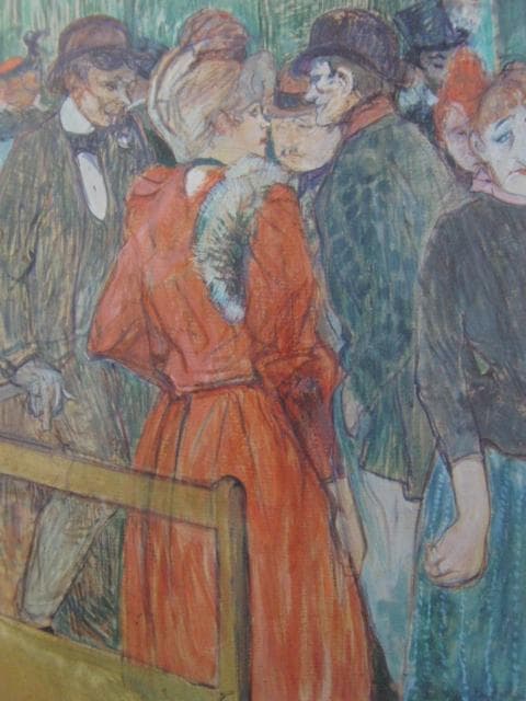 アンリ・ド・トゥールーズ＝ロートレック【ムーラン・ド・ラ・ガレットにて 】