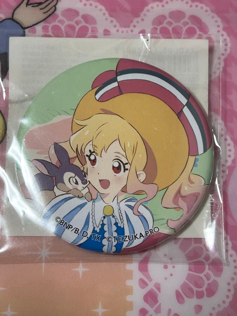 アイカツ缶バッジ 虹野ゆめ テヅカツ