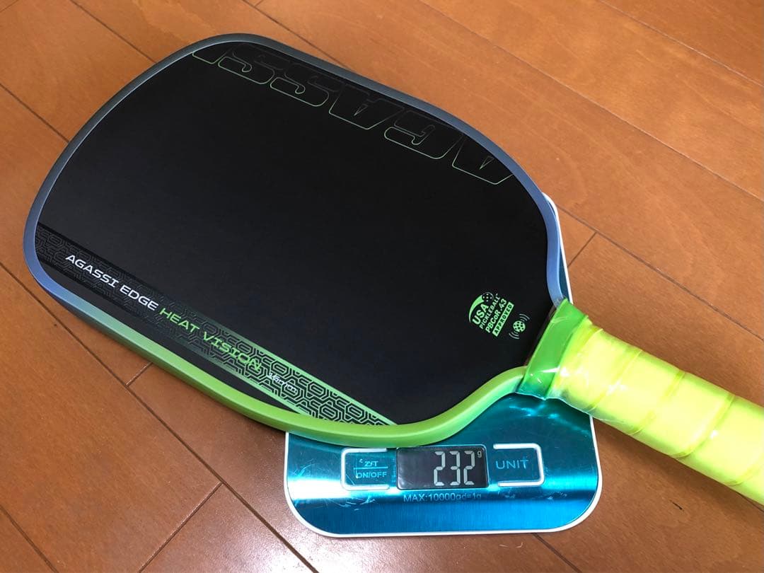 アガシ ヒートビジョン 16mm ピックルボールパドル