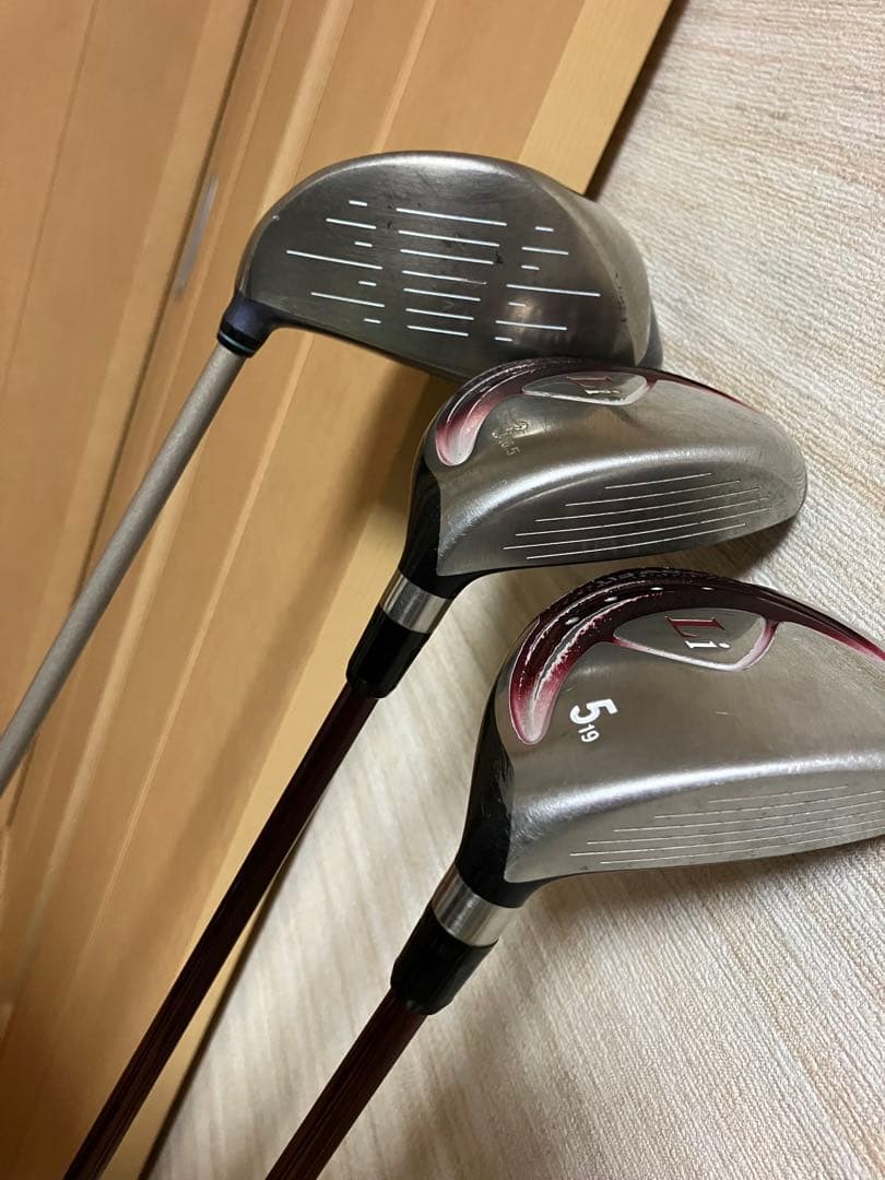 レディース　右利き　女性用　ゴルフクラブセット　クラブケース　初心者向け