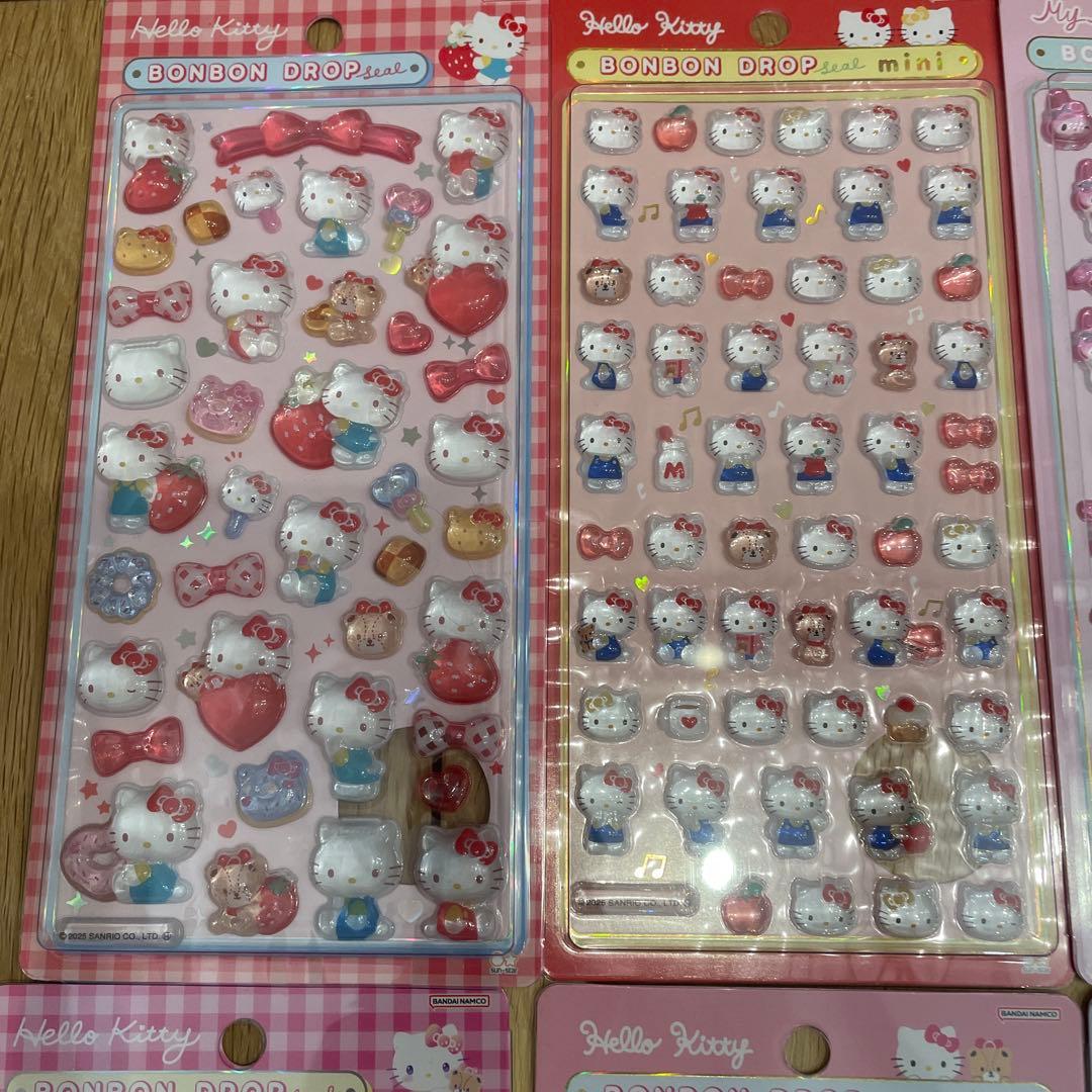 正規品 サンリオminiボンボンドロップシール8種セット