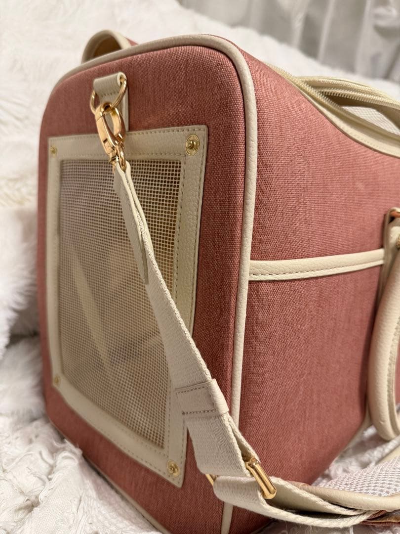 million ゲットアウェイ　アッシュローズ　ペット用鞄　クッションセット