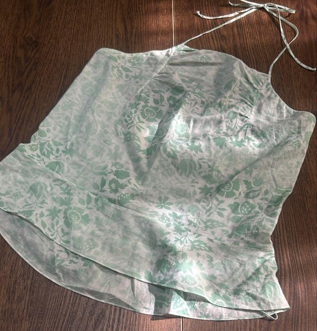 MARNI マルニ タイダイ コットン ボタニカルプリント キャミソール