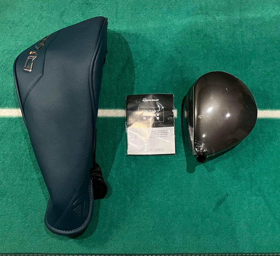 【新品】テーラーメイド Qi4D LS 10.5° ドライバーヘッド ヘッドカバ
