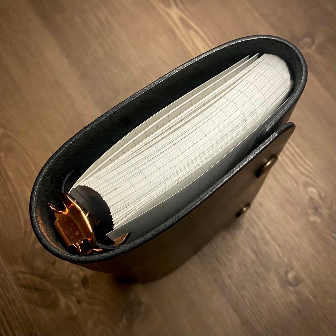 自由手帳 mini6 ブラック