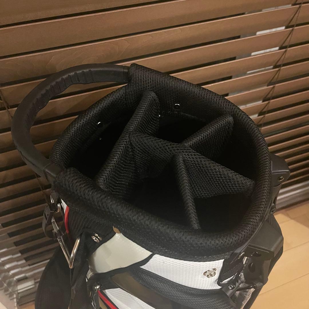 【希少品】 Mercedes Benz ベンツ キャディバッグ ゴルフバッグ 白