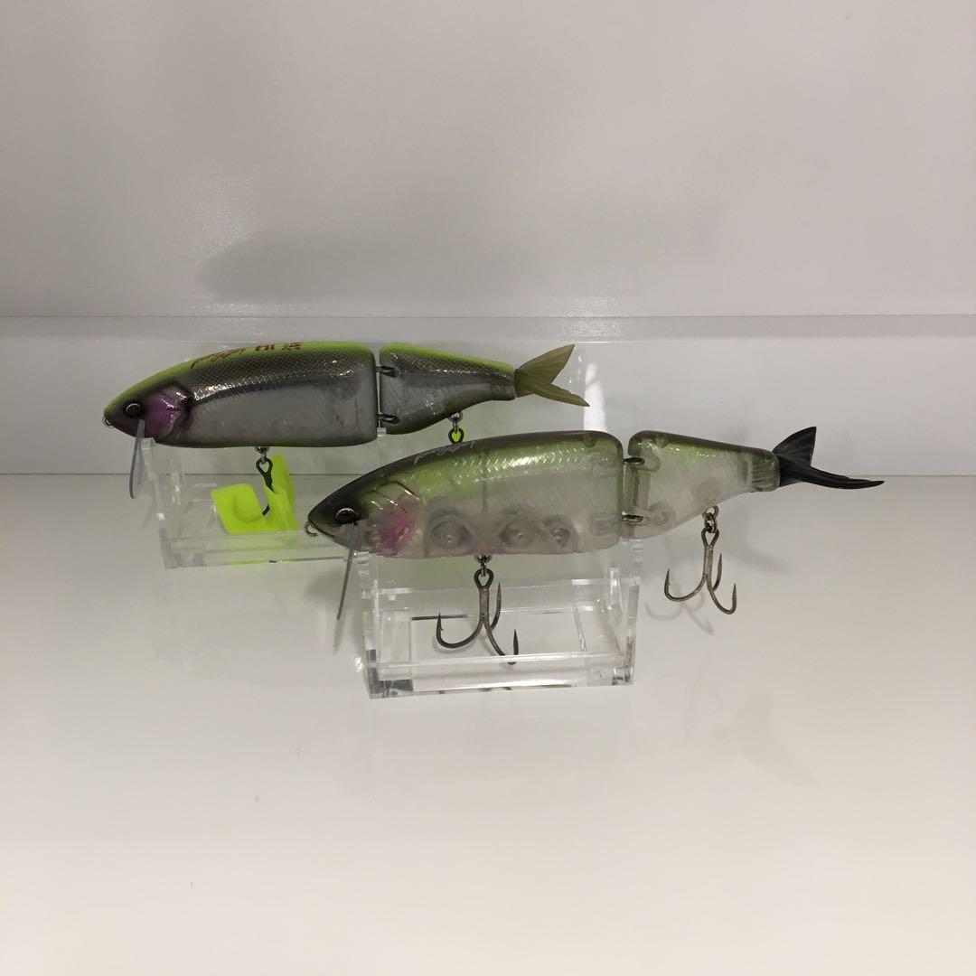 S404 クラッシュ6.6インチ　ルアー2点セット　浜限定カラー