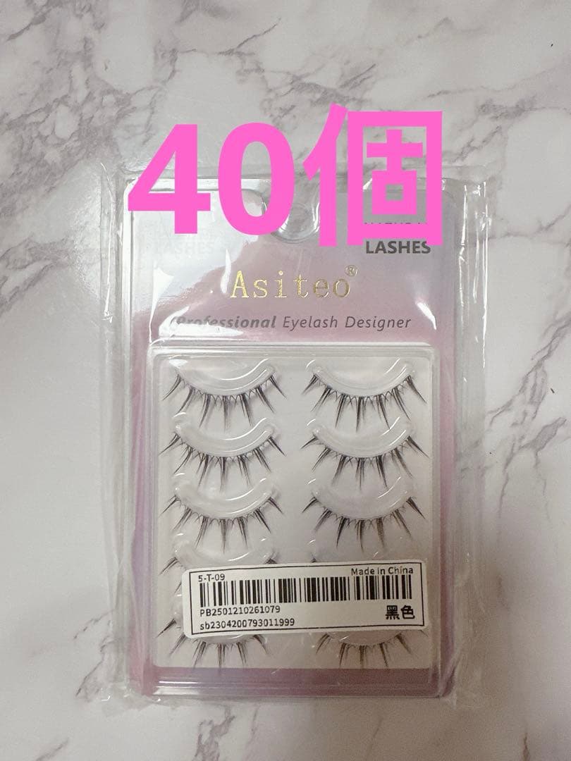 Asitoo 束つけま　束間　アイラッシュ　つけま　ナチュラルまつげ