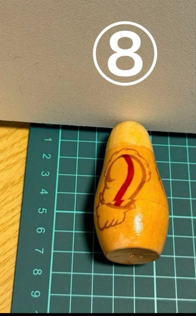 ロシア　ヴィンテージ アーティスト　宇宙モチーフの大きなマトリョーシカ9組