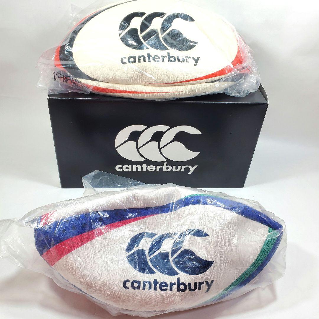 【新品・格安セット】canterbury(カンタベリー)ラグビーボール（5号球）