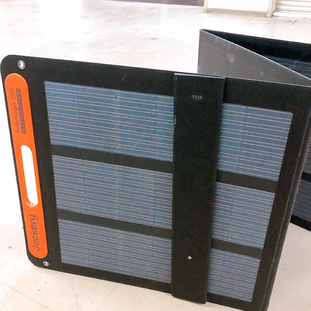 Jackeryジャクリ SolarSaga200 ソーラーパネル JS-200D