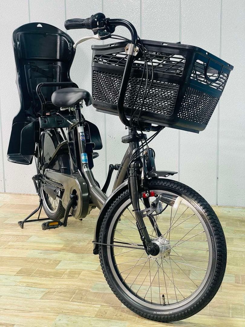 ★3234ブリヂストン8.9アンペア 20インチ子供乗せ電動アシスト自転車