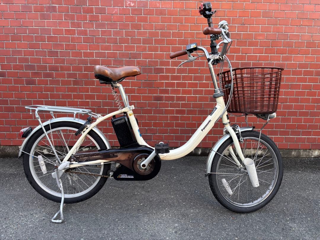 Panasonic 電動アシスト自転車 クリーム色