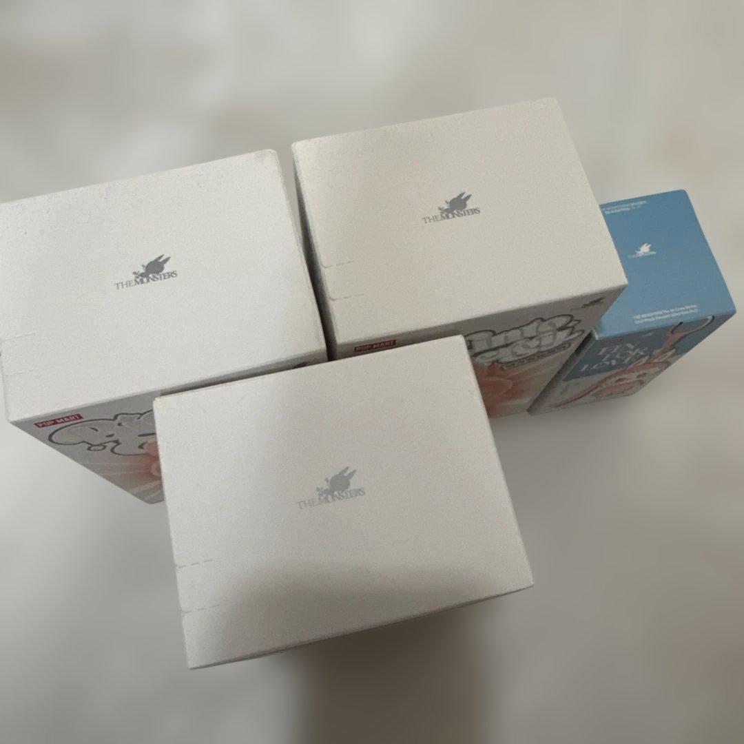 ラブブ　未開封　エナジー×3 イニシャル×1 ポップマート