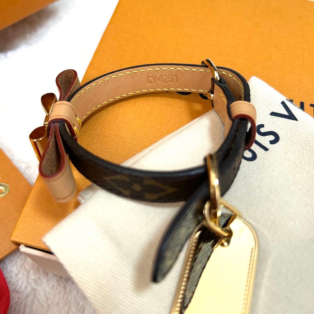 【試着のみ】LOUIS VUITTON ルイ・ヴィトン　リボン　首輪