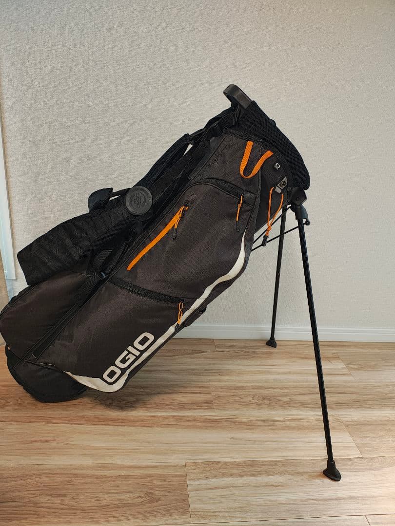 OGIO スタンドバッグ 黒/オレンジ