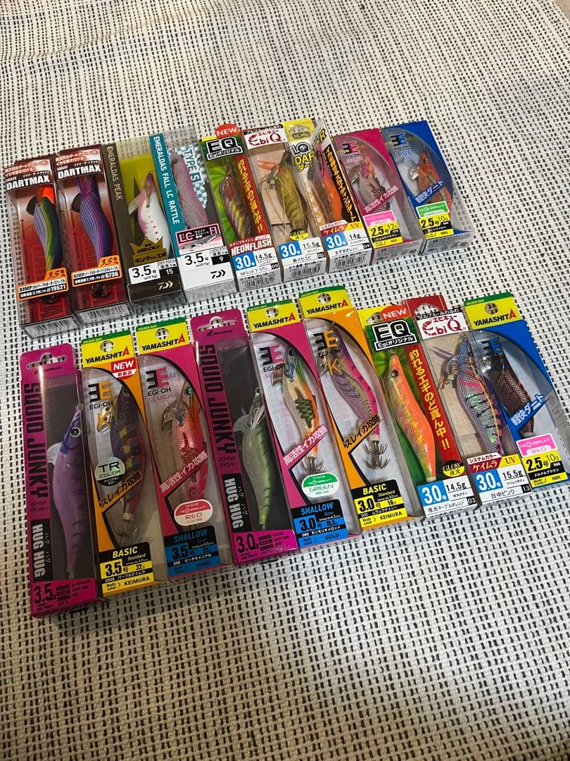 エギセット2.5号 3.0号 3.5号