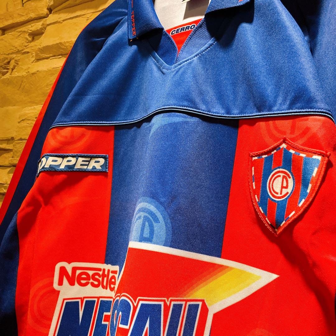 【入手困難】TOPPER×セロ・ポルテーニョ/廣山望/パラグアイ/ユニフォームM