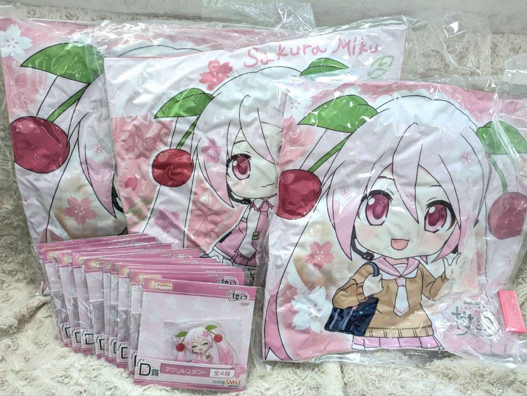 ボーカロイド グッズ まとめ売り 初音ミク 桜ミク グッスマくじ 鏡音リン レン