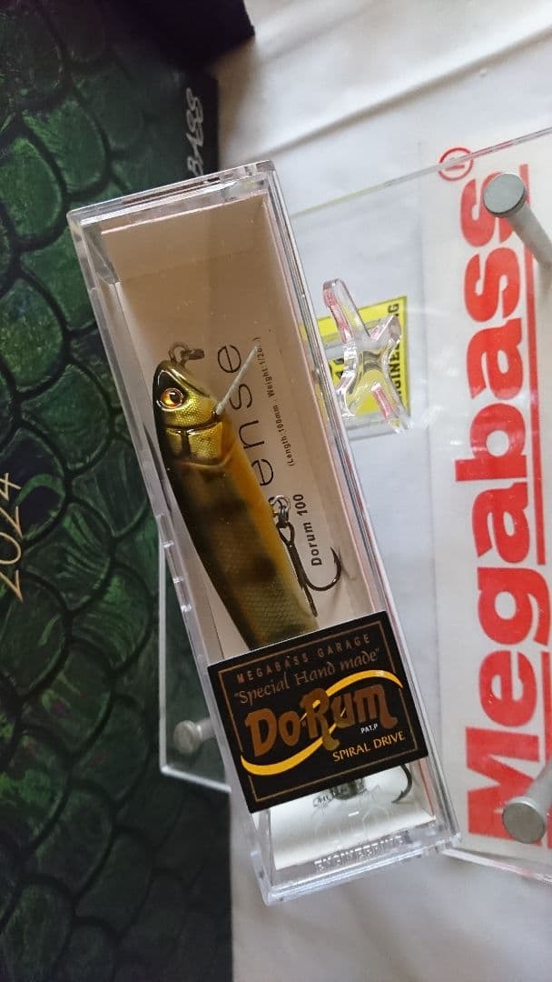 メガバス ito 初期型 ドラム100 ピーコック 新品未開封