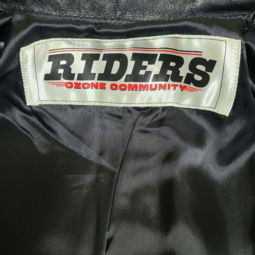 希少✨ オゾンコミュニティ シングル ライダース ジャケット 牛革 ヴィンテージ
