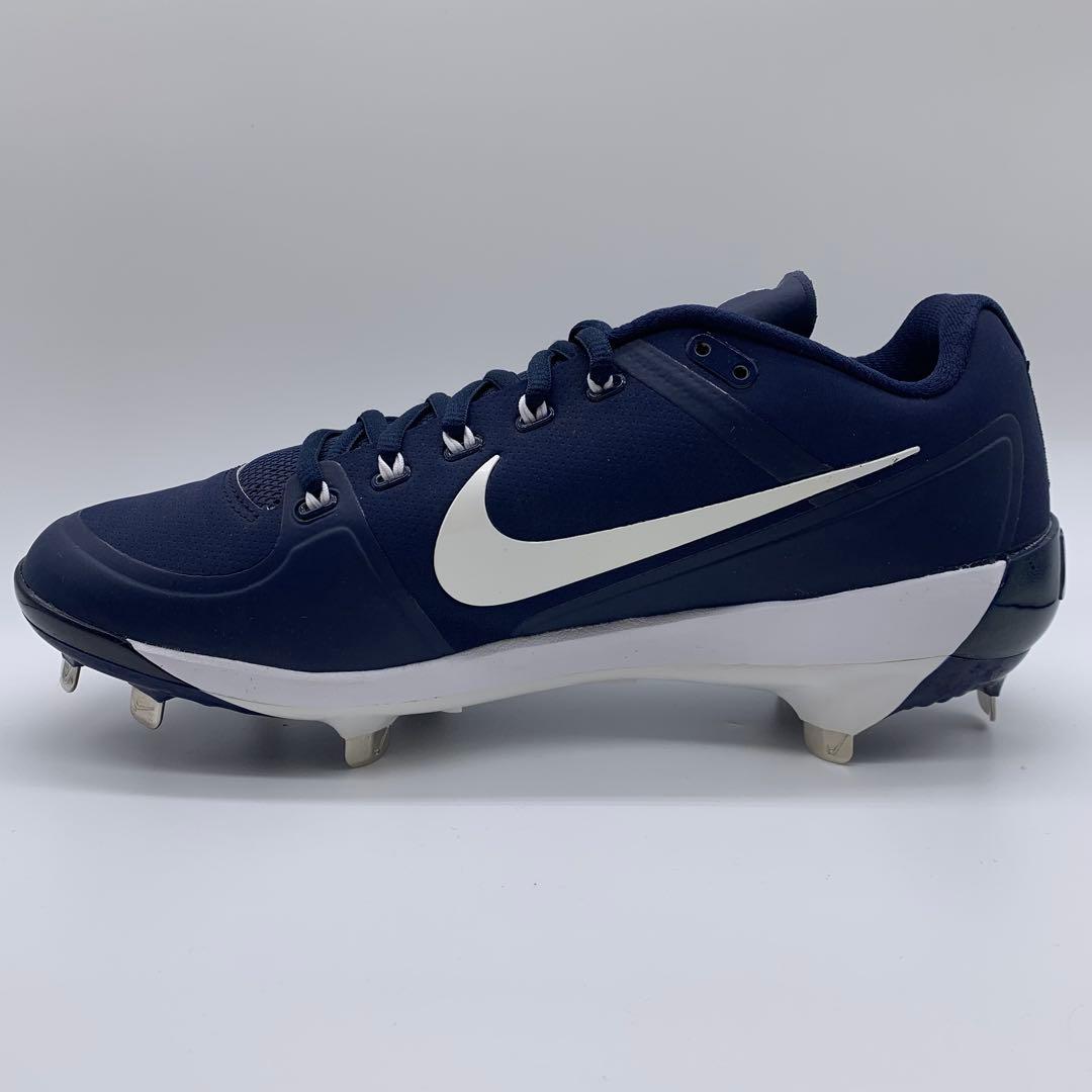 NIKE 野球　スパイク　金具　ネイビー　紺 28㎝ ローカット