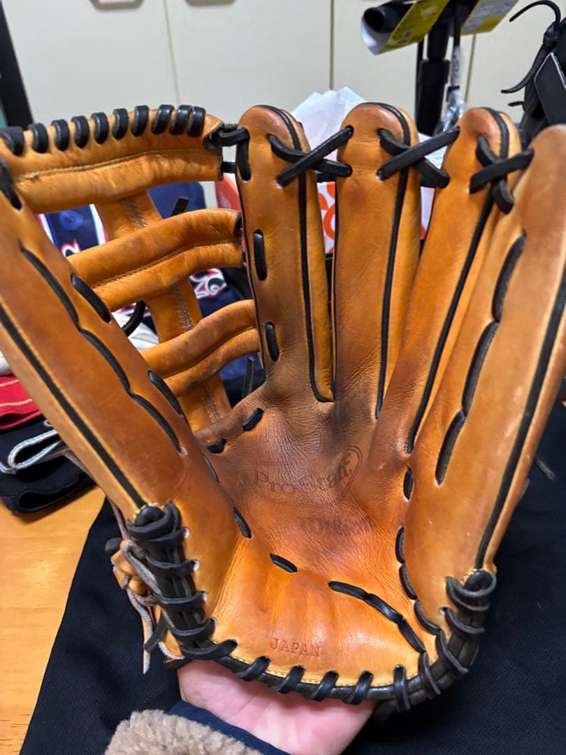ウィルソン　硬式外野用グローブ　プロ支給品