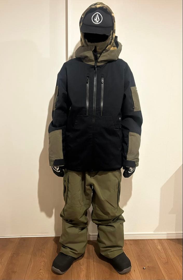 VOLCOM V.CO WFO BAGGY PANT 上下セット　Mサイズ