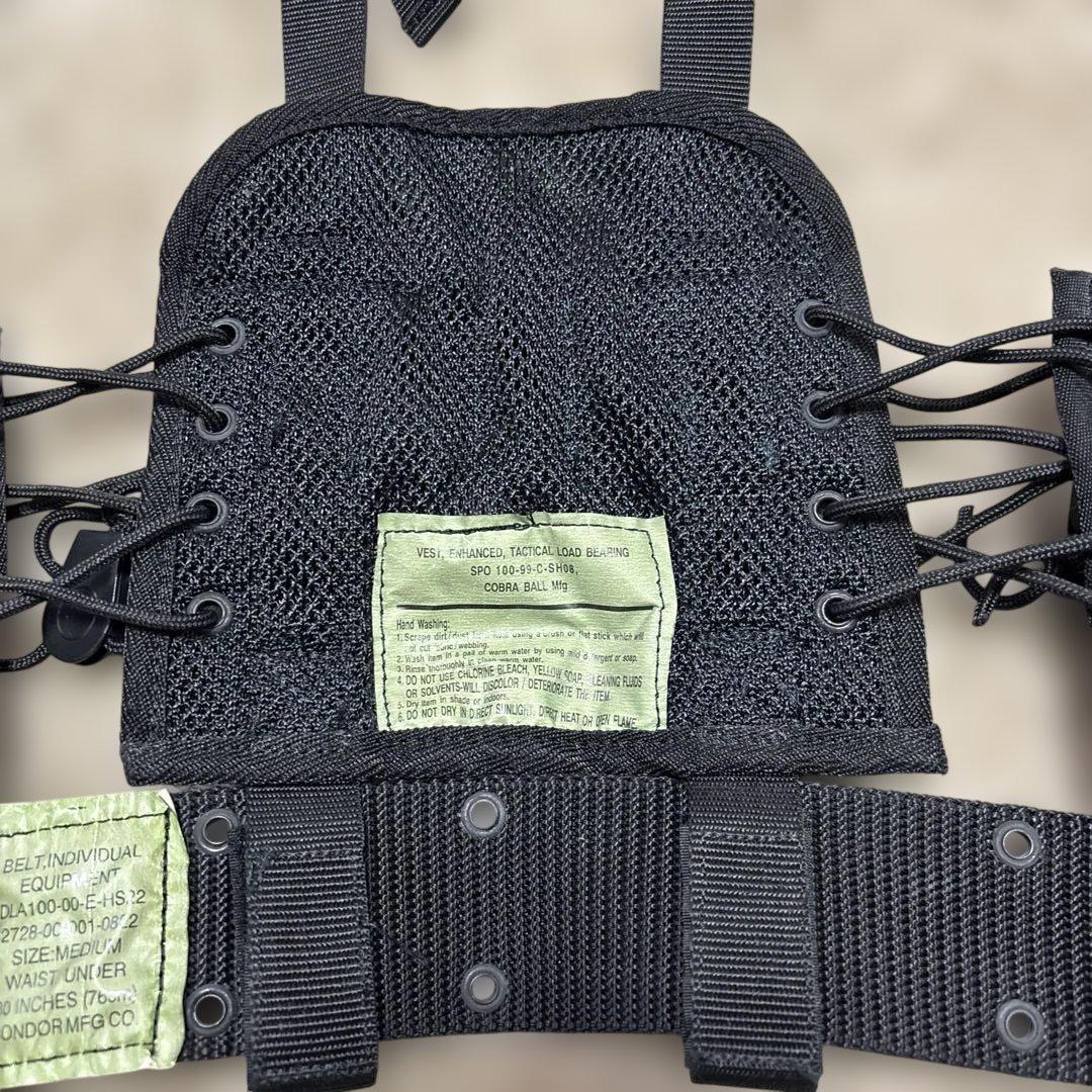 CONDOR 実物　US 米軍　タクティカルベスト　チェストリグ　ミリタリー　黒